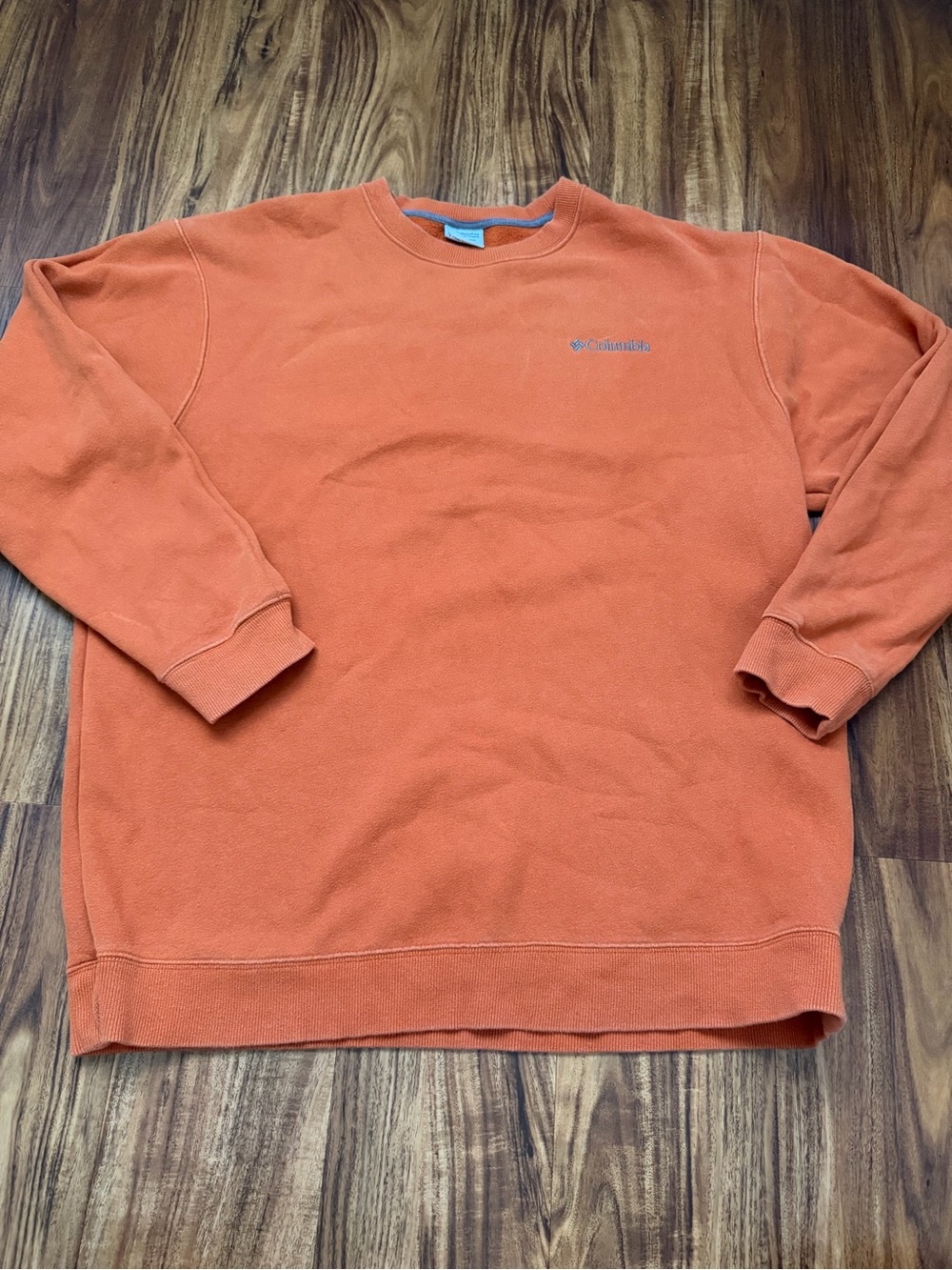 Columbia Men’s Rust Orange Crewneck Sweatshirt